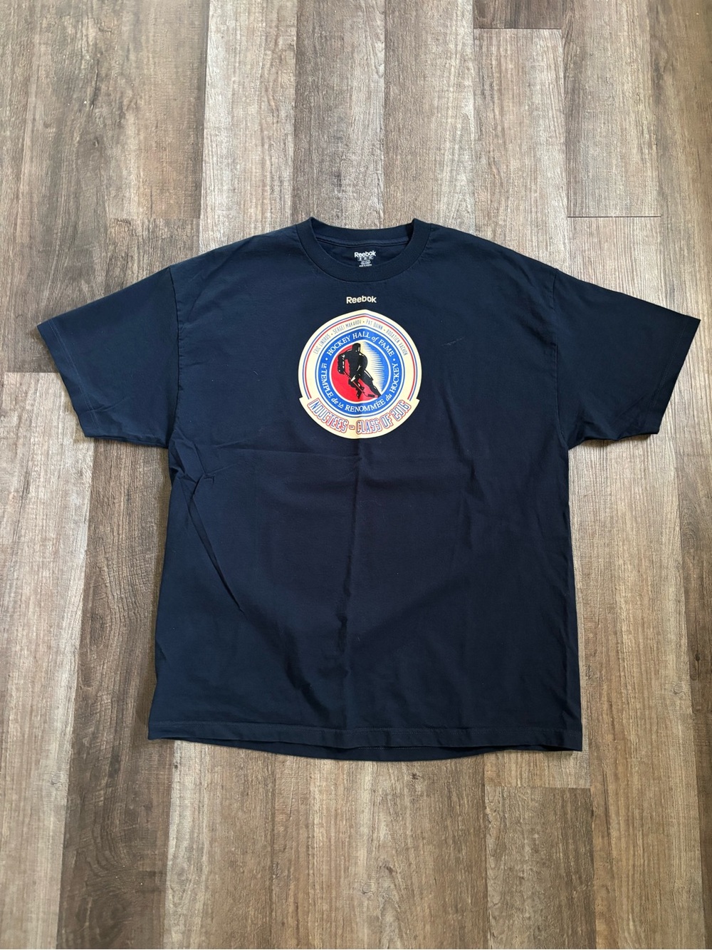 2016 Reebok NHL Hall of Fame Inductees Graphic Tee Shirt